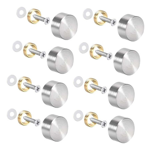 12 Tapas De Tornillo Para Espejo De Publicidad De Letreros