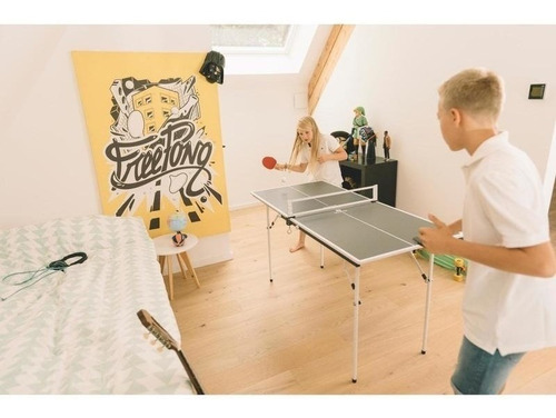 Mini Mesa De Ping Pong Artengo 130 Small Indoor + Raquetas