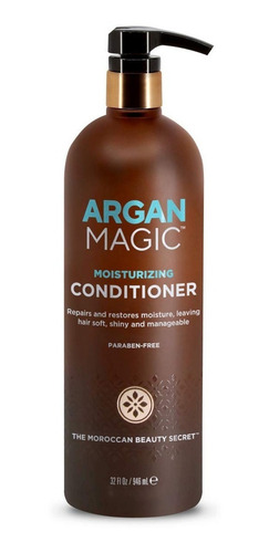 Acondicionador Argan Argan Magic Moisturizing Conditioner en dosificador de 946ml