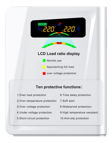 Convertidores De Potencia Zhengxi 2000w Blanco