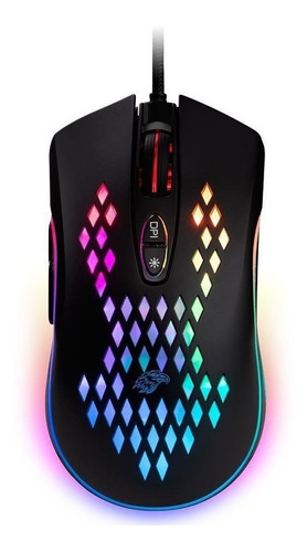 Mouse para jogo K-Mex  M370 preto