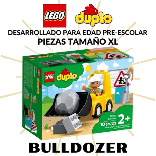 Lego Duplo (bulldozer) / 10 Pcs / Desde 2 Años.