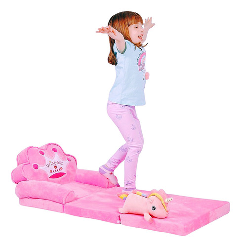 Fá Cama Infantil De Princesa Dbrável Cm Enchiment Cr Princesa --- 4 A 8 Ans