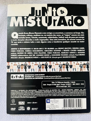 Dvd Decamerão, Comedia Da Vida Privada, Junto E Misturado, (Usado)
