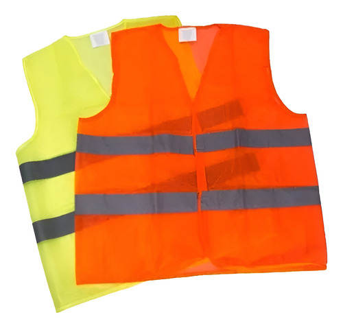 Chaleco Reflectivo Fluo Seguridad Vial Upd Egresados