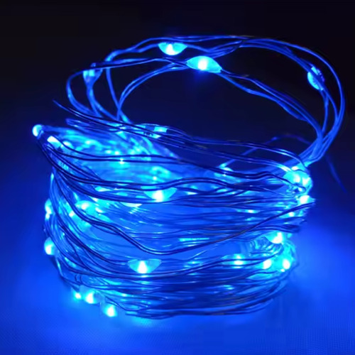15 Globos Burbuja Led Azul Luminoso Porta Palito Inflador Azul Burbuja