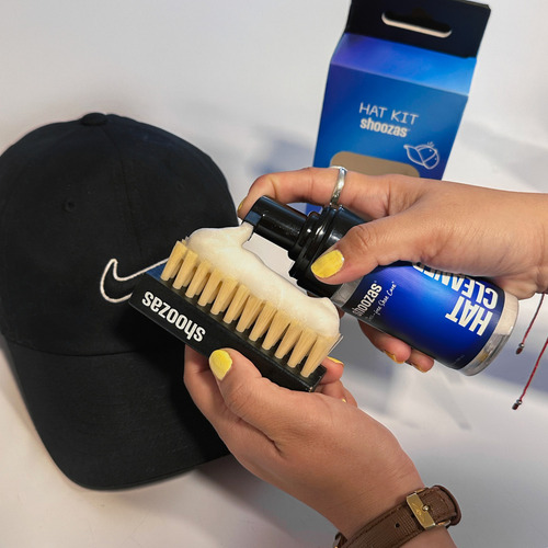 Kit De Limpieza Para Gorras Con Limpiador En Espuma Shoozas