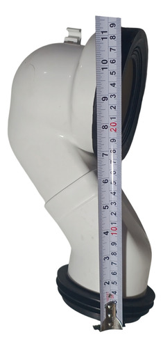 Codo Conexión Taza Wc - Piso A 23 Cm / Ventasrey