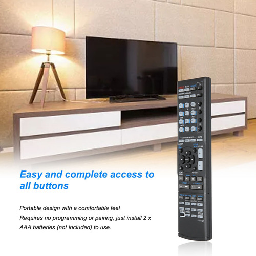 Para Vsx824 Control Remoto Pioneer Av Receiver Reemplazar