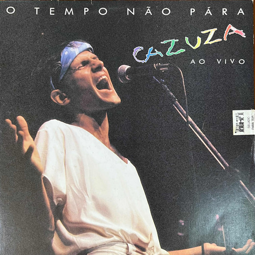 Lp Vinil Cazuza O Tempo Não Para 1988
