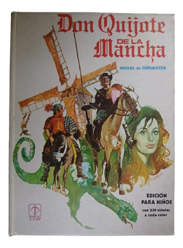 Don Quijote De La Mancha Para Niños - Miguel De Cervantes (Usado)