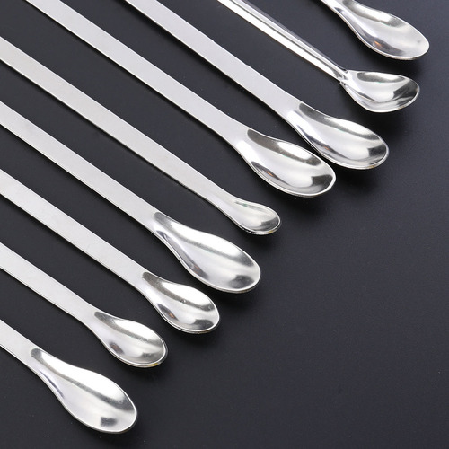 Cucharas De Muestreo De Acero Inoxidable 9 En 1, Para Labora