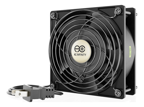 Ac Infinity Axial Ls, Ventilador Silencioso Para Muffins, 1.