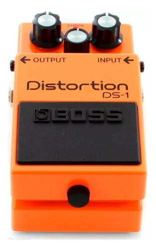 Imagen 3 de 3 de Pedal de efecto Boss Distortion DS-1 naranja