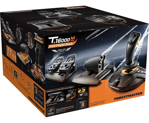 Paquete De Vuelo Thrustmaster T.16000m Fcs - Joystick Y