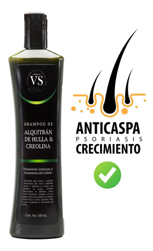 Shampoo Alquitran & Creolina (caspa, Ceborrea) 500 Ml