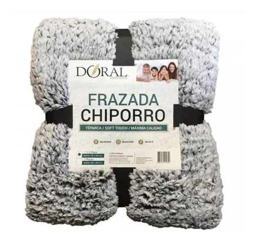 Frazada 2 Plazas Chiporro Two Tones Doral