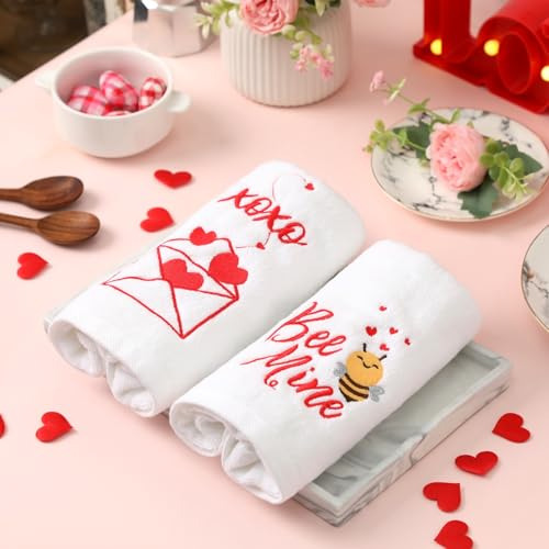 Toalla De Mano De San Valentín De 2 Piezas De Maracco, Toall