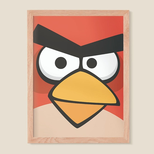 Cuadro Con Marco Angry Birds 01 - Frametastic!