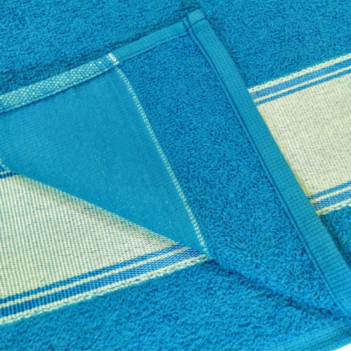 Kit 24 Toalhinha Lavabo Social Mão Felpuda Para Sublimação Cor Azul