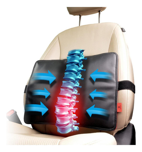 Almohada Lumbar Ajuvia Ergonómica 43x29 Cm Alivio Dolor