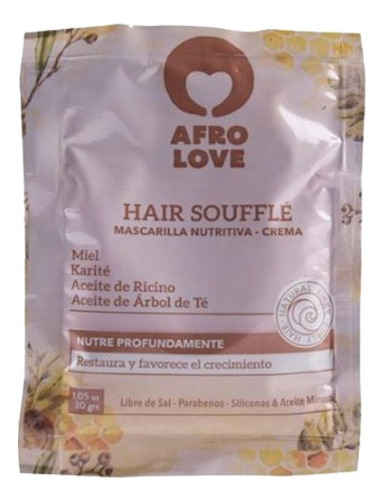 Afro Love Sachet Mascarilla Nutritiva Ha - G A $183