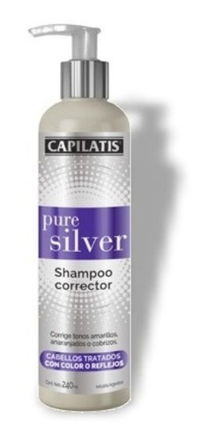 Shampoo Corrector De Tonos Amarillentos Capilatis Silver