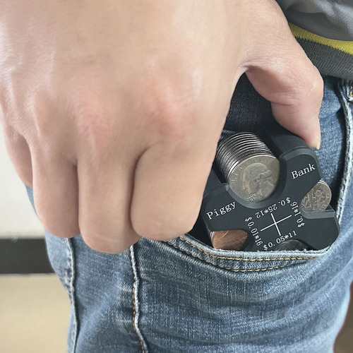 Banco De Gel De Sílice Organizador De Monedas Para Coche Sho