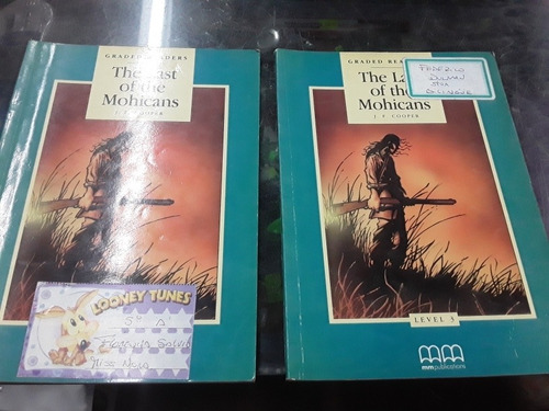 The Last Of The Mohicans - Mm Publications Lote X 2 Libros 