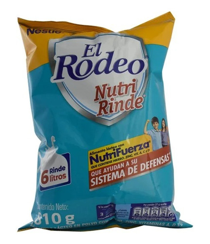 Leche El Rodeo Nutri Rinde 810g
