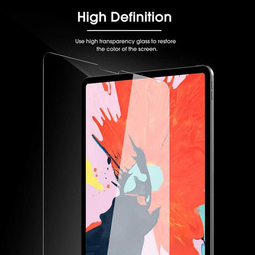 Imagen 5 de 8 de Mica iPad Pro 11 2018/2020/2021 Devia Cristal Templado