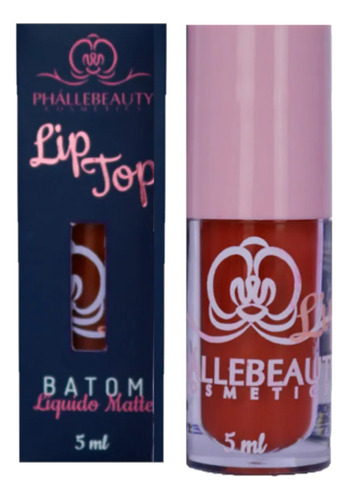 Batom Líquido Matte Venenosa Ph0838 Phallebeauty