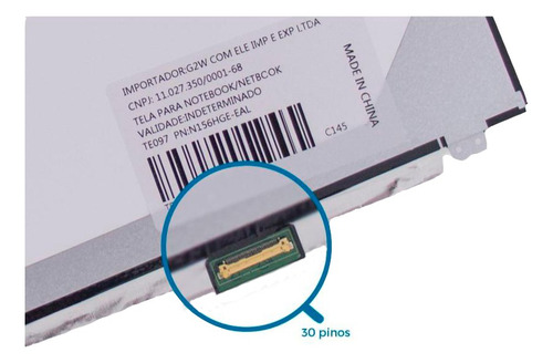 Tela Para Notebook Part Number B156htn03.8 Full Hd