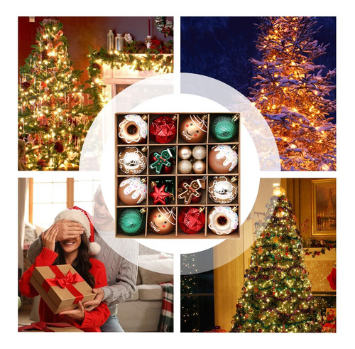 Adornos De Bolas Para Colgar Árboles De Navidad Bolas Para C