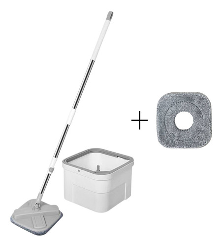 Conjunto De Esfregão, Esfregão E Balde J Self-wash Com Espre
