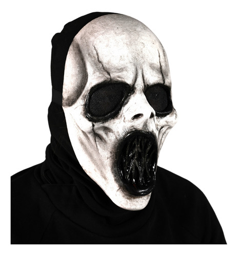 Máscara Fantasma Scary Ghost Terror Halloween Oktober Blanco Scary Ghost
