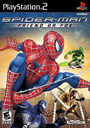 Spiderman Friend Or Foe Playstation 2