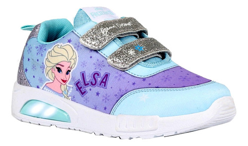 Zapatillas Con Luces Luz Led Zapatilla Frozen Disney Footy