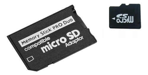 Adaptador Micro Sd A Memory Stcik Pro Duo Con 128 Gb - Psp 