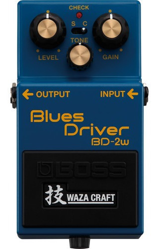 Boss Bd-2w Pedal De Efectos Waza Craft Blues Driver