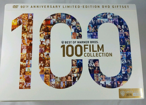 Best Of Warner Bros 100 Film Collection Boxset Dvd Importado