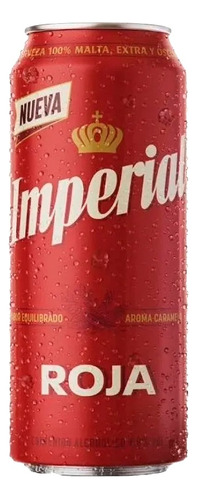 Cerveza Imperial Roja Lata 473cc Pack X 12 Unidades