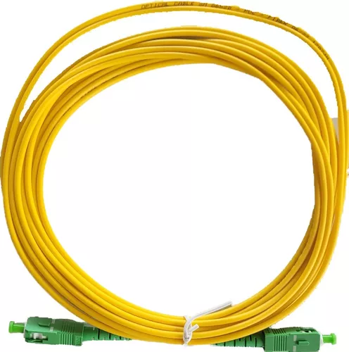 Cable Fibra Optica SC/APC - SC/UPC 5 Metros