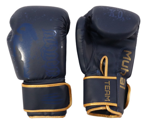 Guantes De Boxeo Muay Thai Muhai Team En Poliuretano Ko