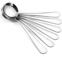 Comprar Cucharas Para Sopa Hiware De 12 Piezas, Cucharas Para Caldo
