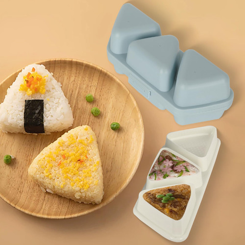 Molde Triangular Para Sushi 6 En 1 Multifuncional