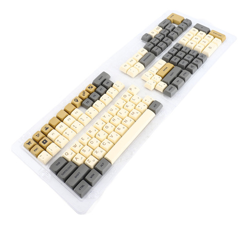 Teclado Pbt Keycaps, 125 Piezas, Árabe Y Brillante, Tema Xda