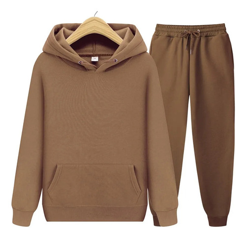 Conjunto De Sudadera Con Capucha Y Pantalones Para Hombre Y