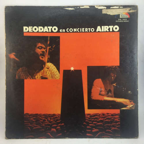 Deodato - En Concierto Airto Brasil - Jazz Fusion Vinilo Lp