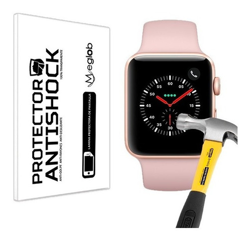 Protector Pantalla Antishock Apple Watch Series 3 Aluminu 38